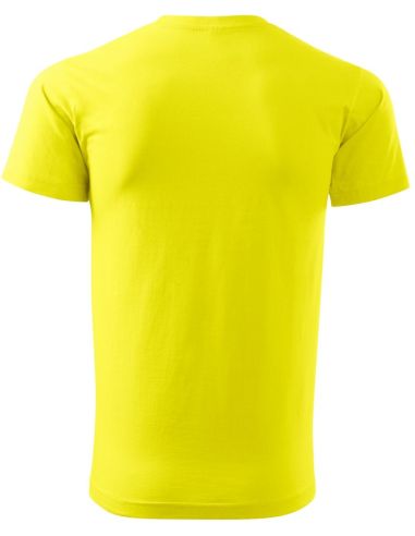 Tričko unisex Heavy New 137 citrónová