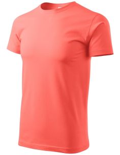 Tričko unisex Heavy New 137 korálová