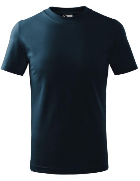 Tričko detské Basic 138 tmavomodrá
