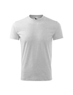 Tričko detské Basic 138 svetlosivý melír 2