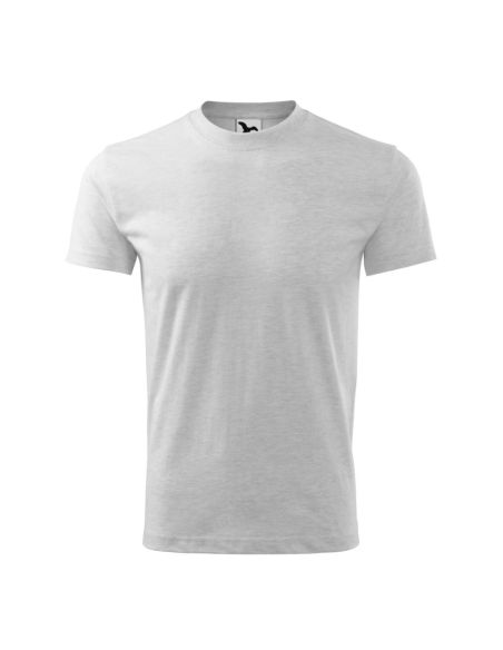 Tričko detské Basic 138 svetlosivý melír