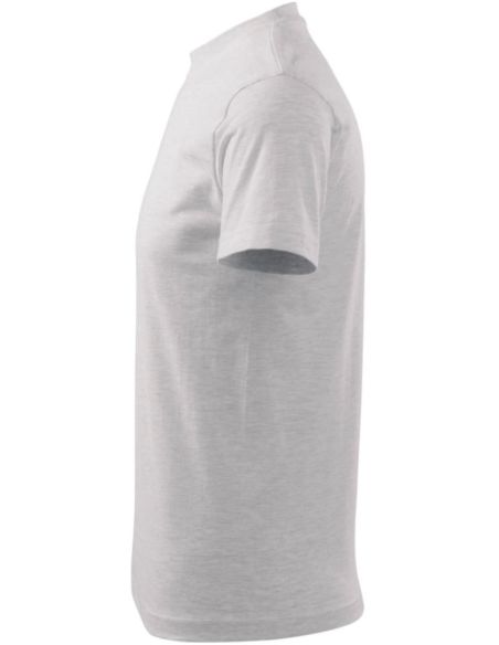 Tričko detské Basic 138 svetlosivý melír