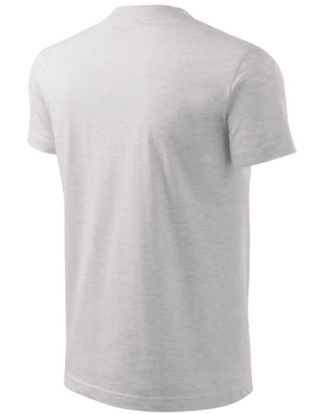 Tričko detské Basic 138 svetlosivý melír