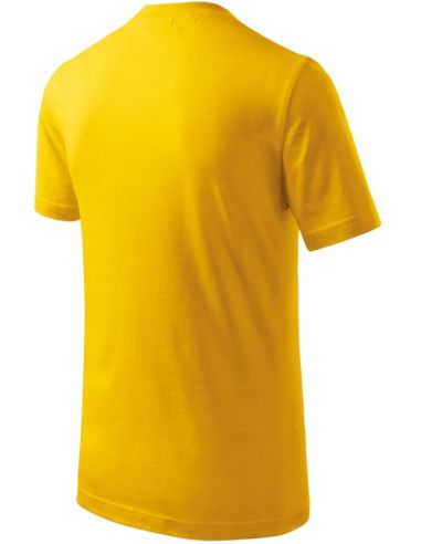 Tričko detské Basic 138 žltá