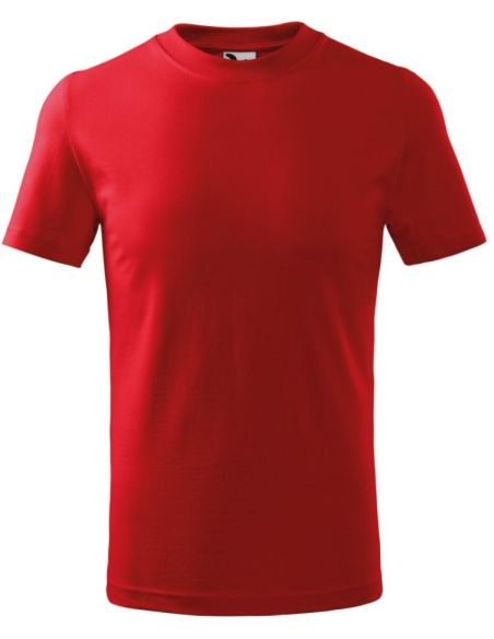 Tričko detské Basic 138 červená