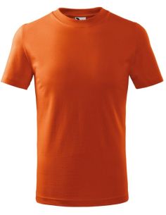 Tričko detské Basic 138 oranžová 2