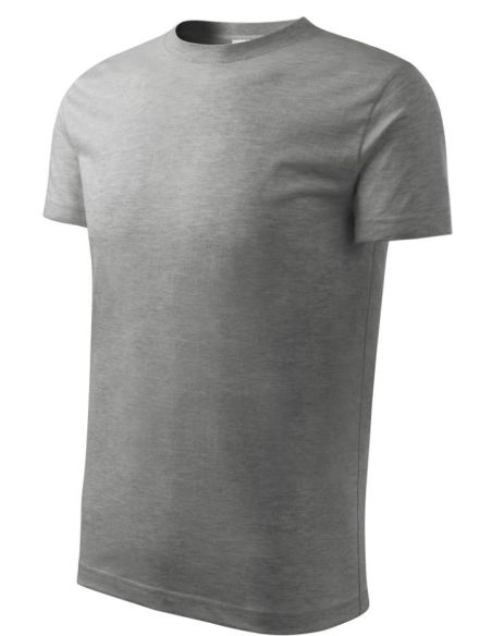 Tričko detské Basic 138 tmavosivý melír