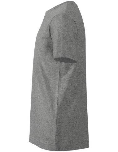 Tričko detské Basic 138 tmavosivý melír