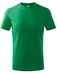 Tričko detské Basic 138 trávová zelená 2