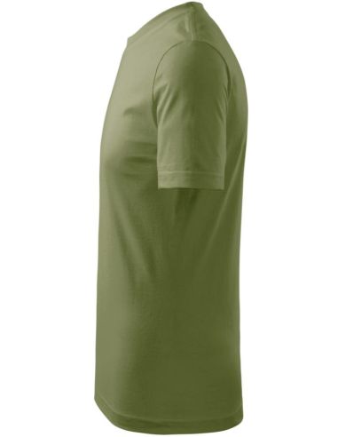 Tričko detské Basic 138 svetlá khaki