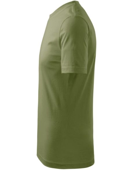 Tričko detské Basic 138 svetlá khaki