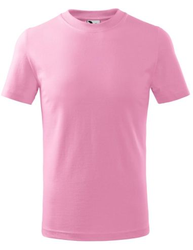 Tričko detské Basic 138 ružová