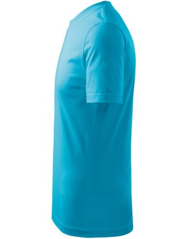 Tričko detské Basic 138 tyrkysová