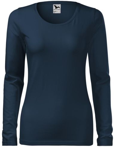 Tričko dámske Slim 139 tmavomodrá