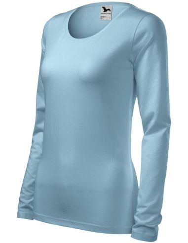 Tričko dámske Slim 139 nebeská modrá