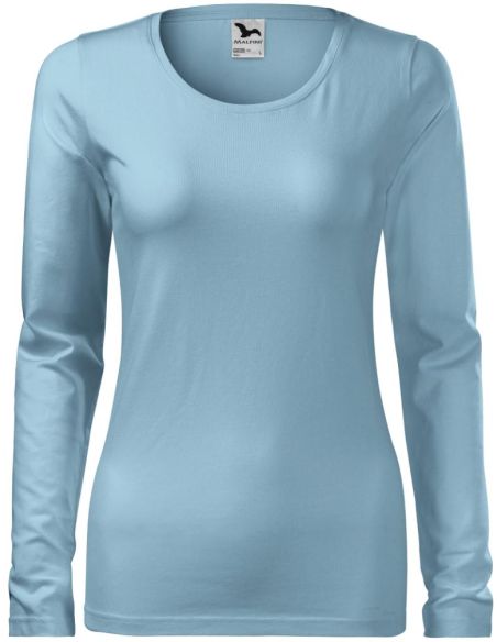 Tričko dámske Slim 139 nebeská modrá