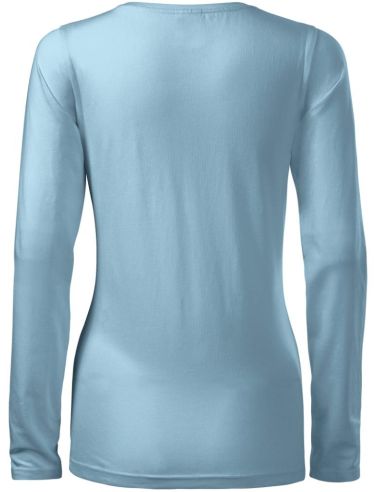 Tričko dámske Slim 139 nebeská modrá