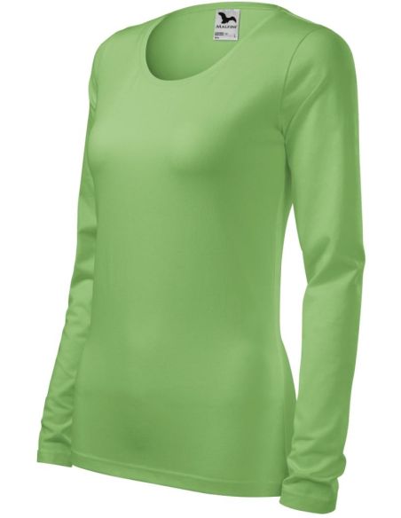 Tričko dámske Slim 139 hrášková zelená