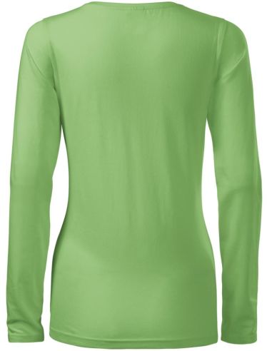 Tričko dámske Slim 139 hrášková zelená