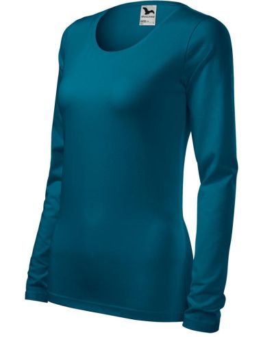 Tričko dámske Slim 139 petrol blue