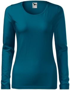 Tričko dámske Slim 139 petrol blue 2