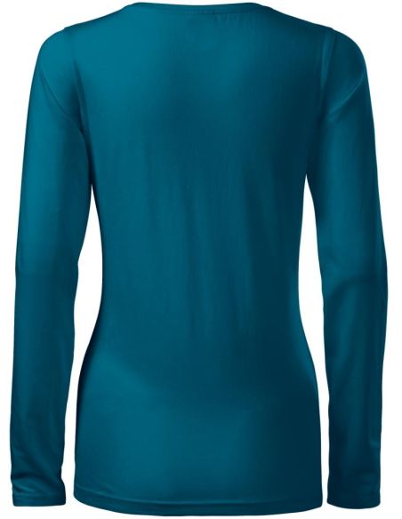 Tričko dámske Slim 139 petrol blue