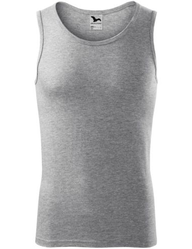 Top pánsky Core 142 tmavosivý melír