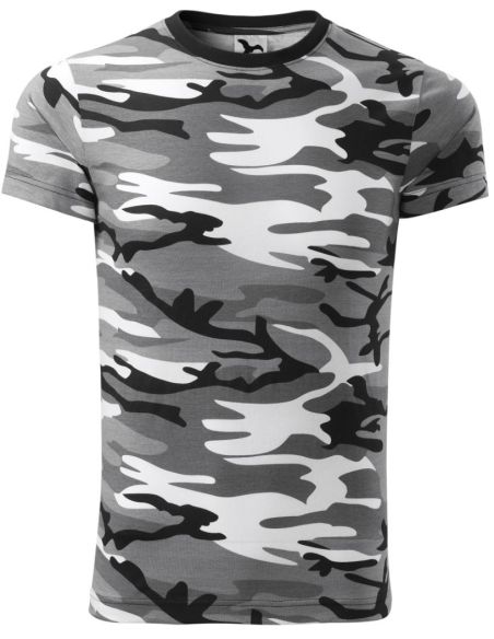 Tričko unisex Camouflage 144 camouflage gray