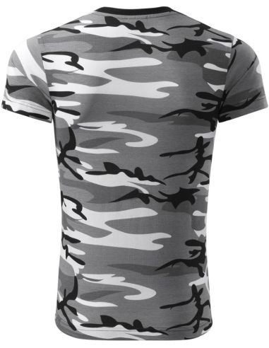 Tričko unisex Camouflage 144 camouflage gray