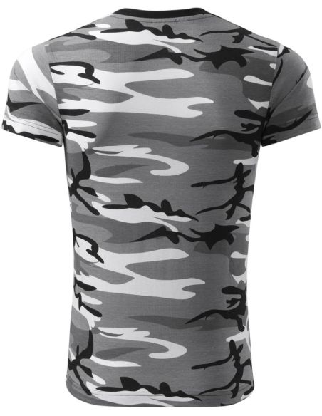 Tričko unisex Camouflage 144 camouflage gray