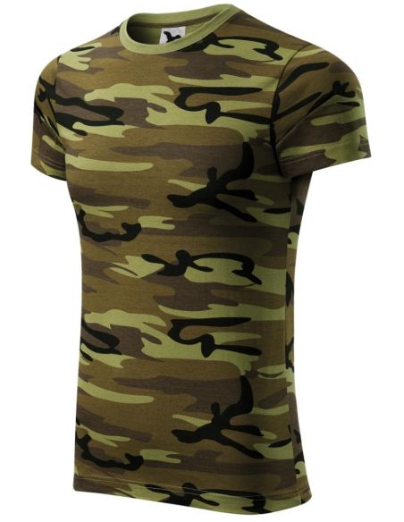 Tričko unisex Camouflage 144 camouflage green