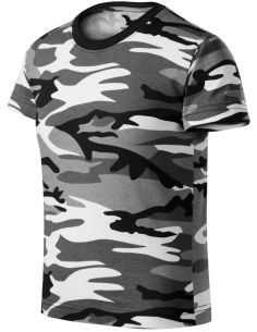 Tričko detské Camouflage 149 camouflage gray