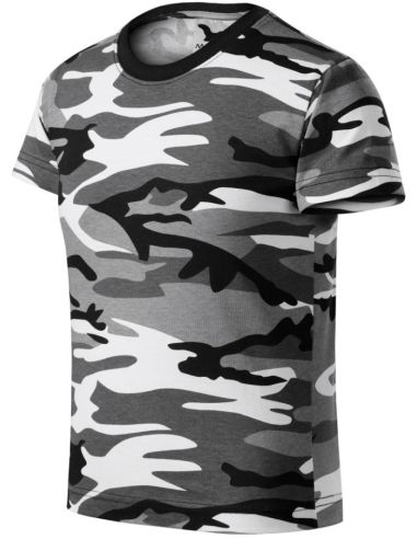 Tričko detské Camouflage 149 camouflage gray
