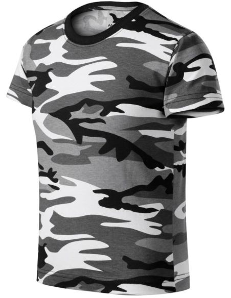 Tričko detské Camouflage 149 camouflage gray