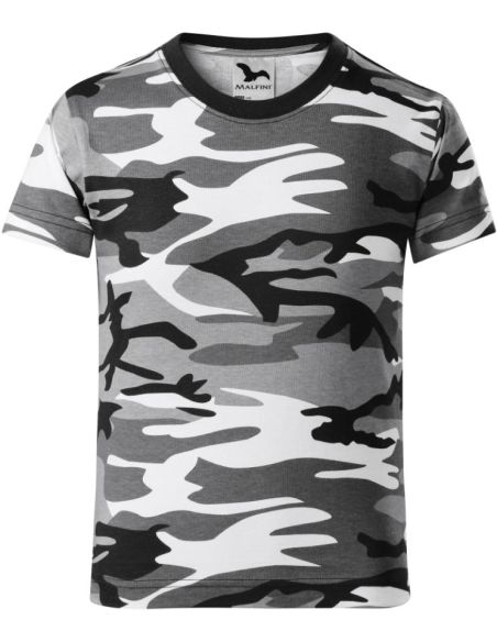 Tričko detské Camouflage 149 camouflage gray