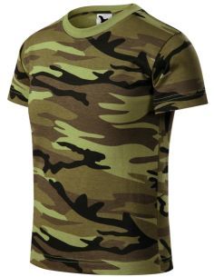 Tričko detské Camouflage 149 camouflage green