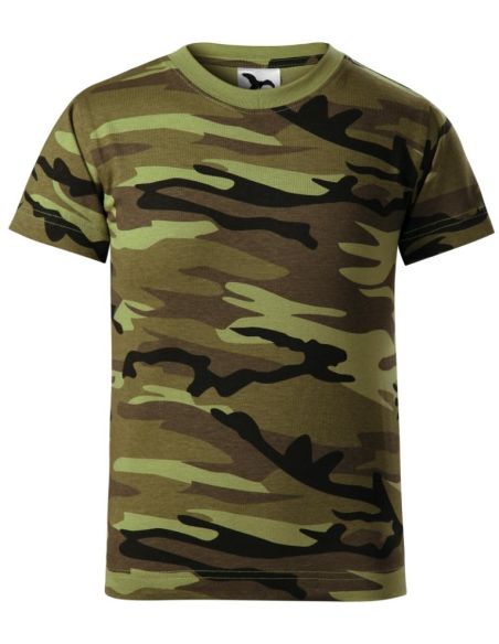 Tričko detské Camouflage 149 camouflage green