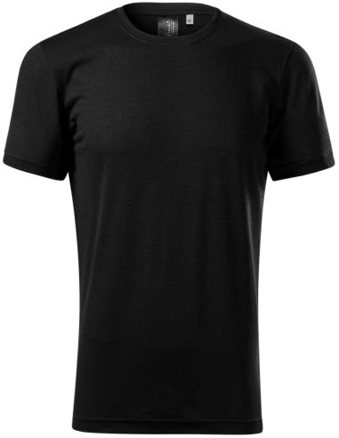 Tričko pánske Merino Rise 157 čierna
