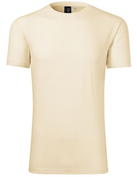 Tričko pánske Merino Rise 157 mandľová