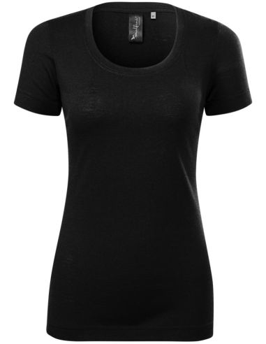Tričko dámske Merino Rise 158 čierna
