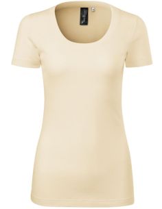 Tričko dámske Merino Rise 158 mandľová 2