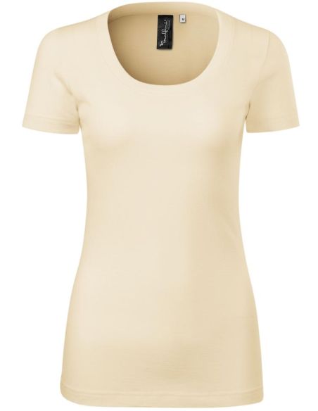 Tričko dámske Merino Rise 158 mandľová