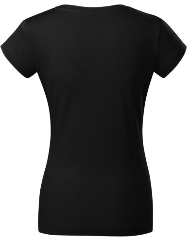 Tričko dámske Fit V-neck 162 čierna