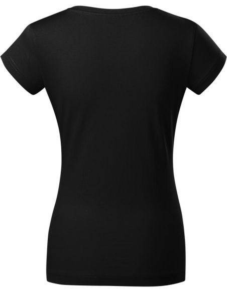Tričko dámske Fit V-neck 162 čierna