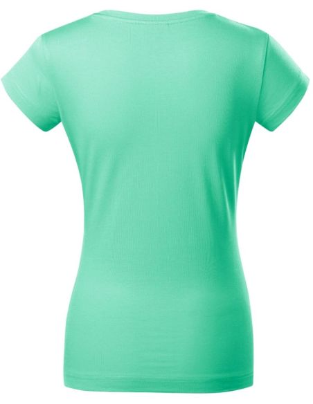 Tričko dámske Fit V-neck 162 mätová