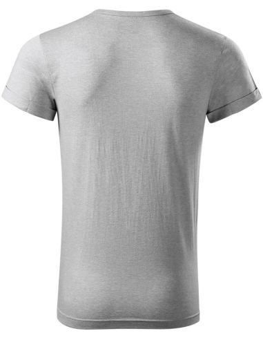 Tričko pánske Fusion 163 strieborný melír