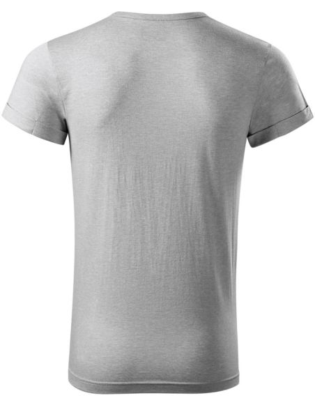 Tričko pánske Fusion 163 strieborný melír