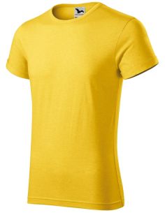 Tričko pánske Fusion 163 žltý melír