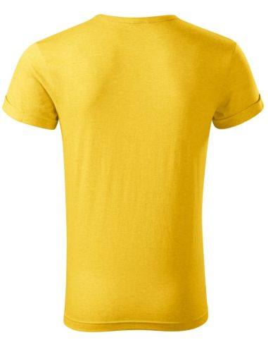 Tričko pánske Fusion 163 žltý melír