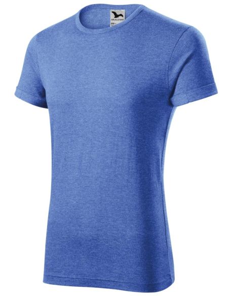 Tričko pánske Fusion 163 modrý melír